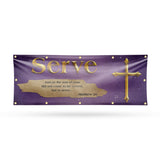 Jesus Serve Banner