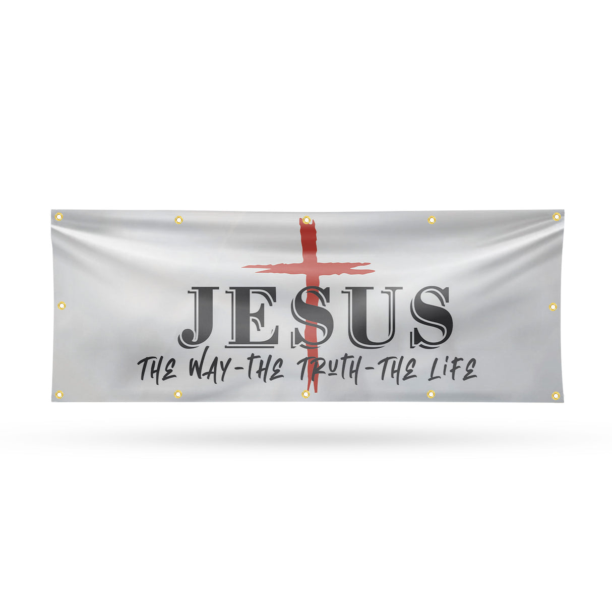 Jesus the way the truth the life Banner