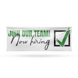Join Our Team Now Hiring Banner