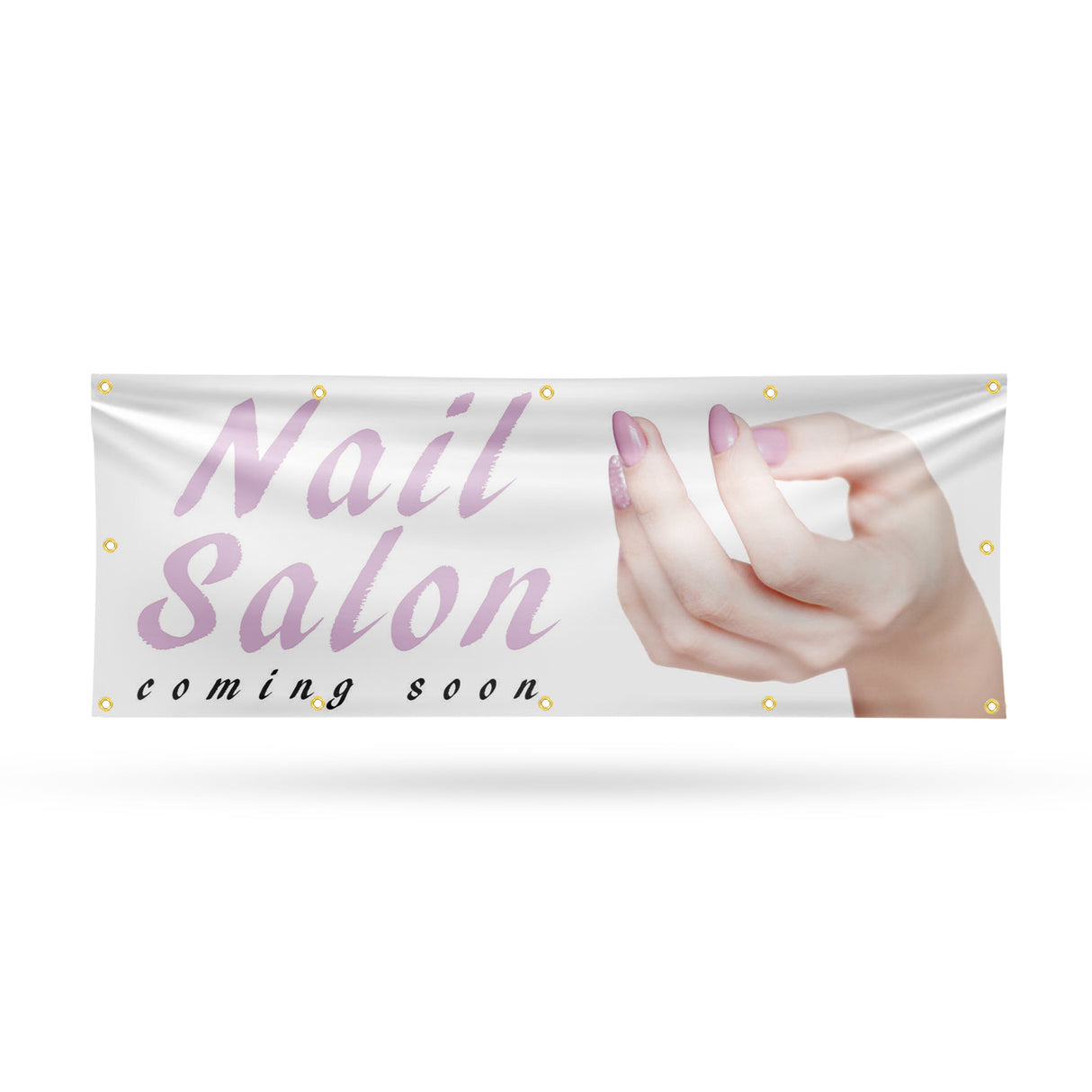 Nail Salon Coming Soon Banner