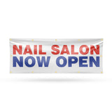 Nail Salon Now Open Banner