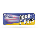 Open 7 Days Banner