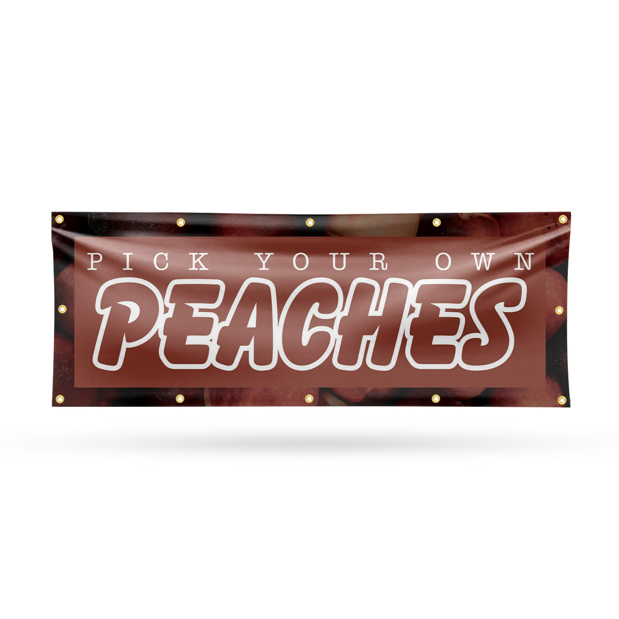 Pick Your Own Peaches Banner