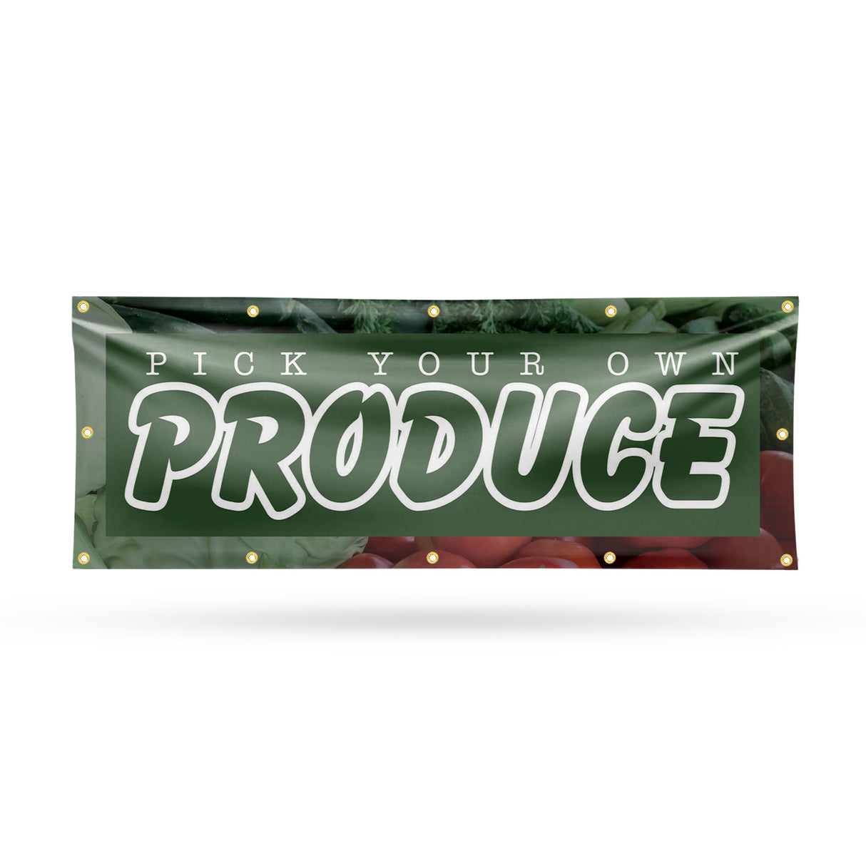 Pick Your Own Produce Banner