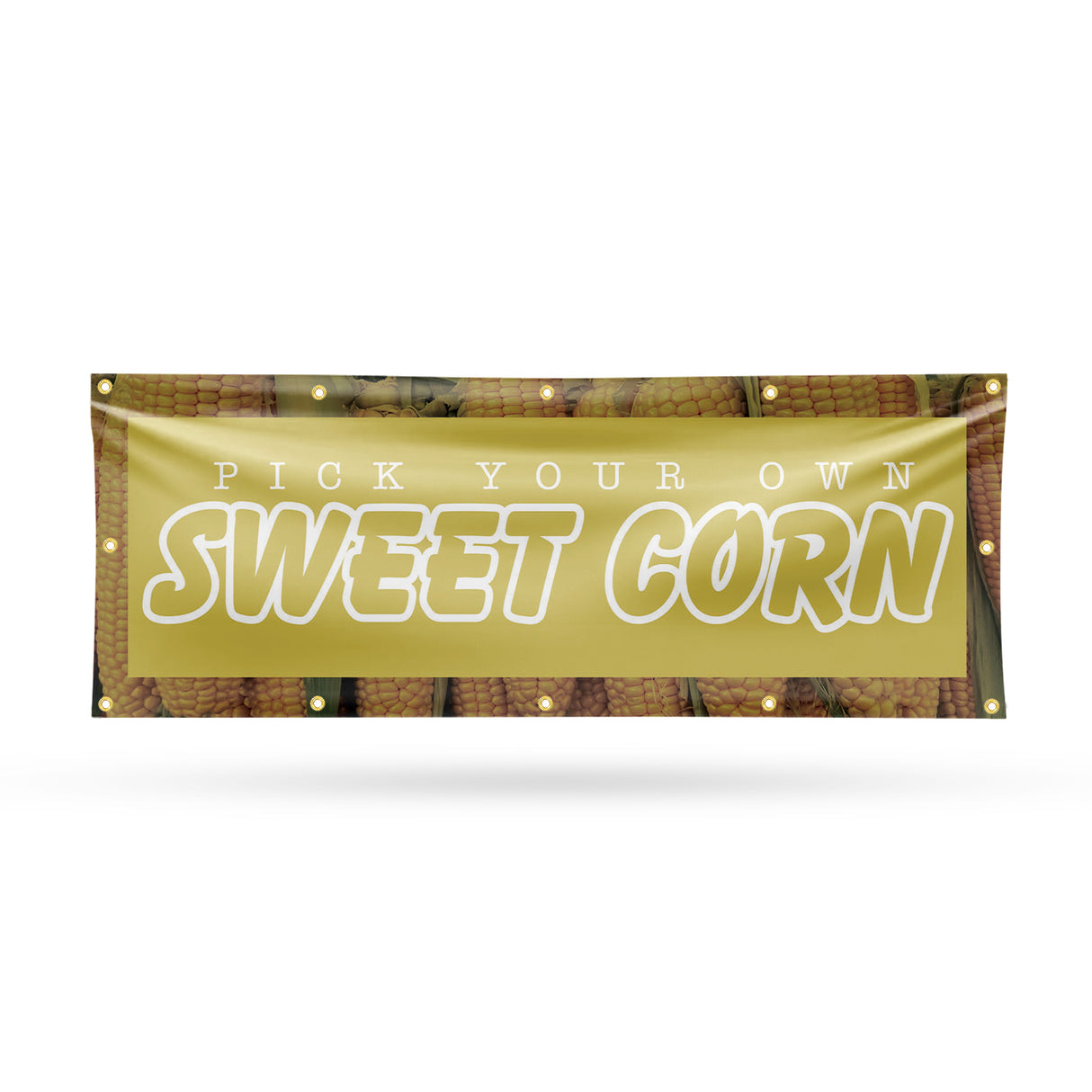 Pick Your Own Sweet Corn Banner