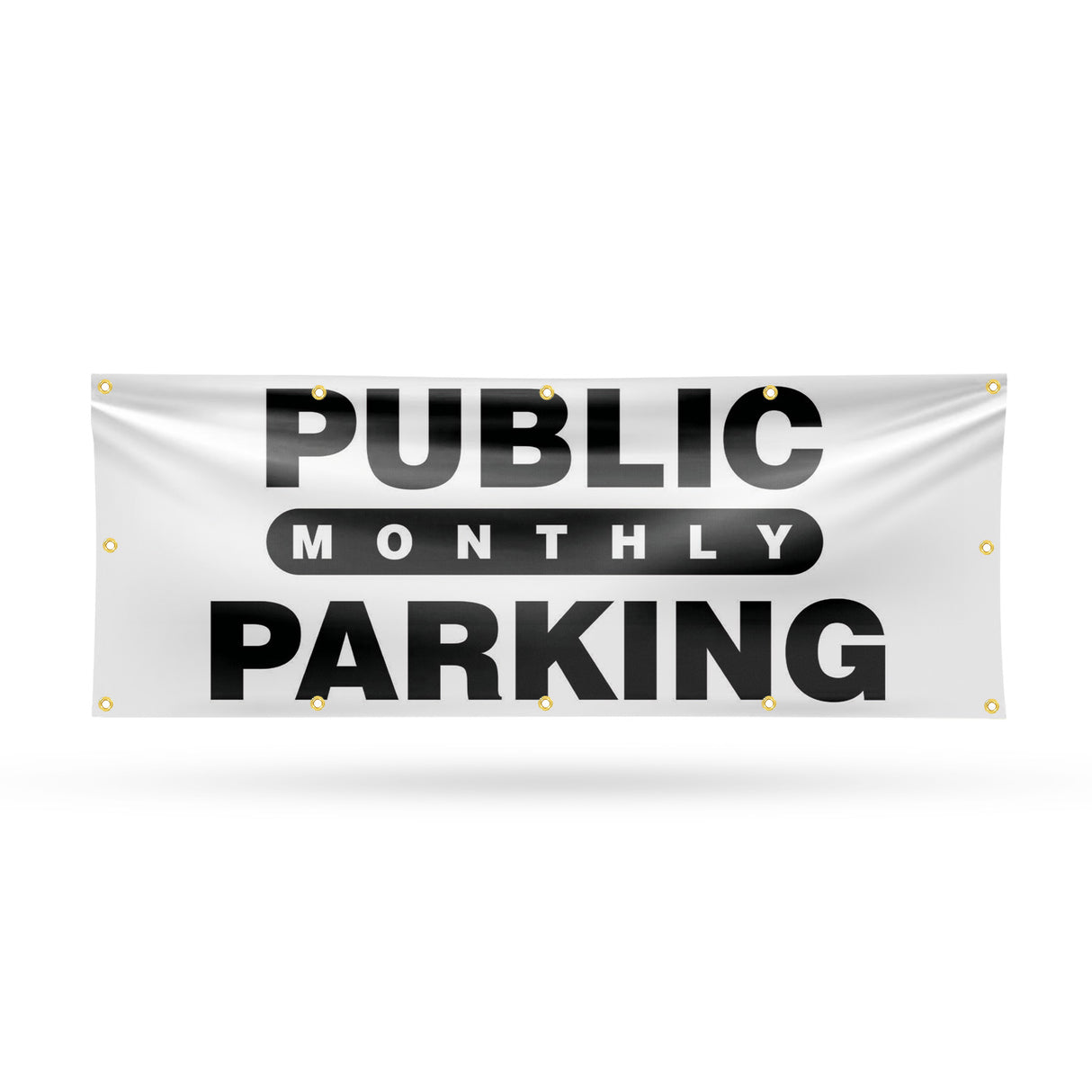 Public Monthly Parking Banner