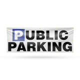 Public Parking Banner
