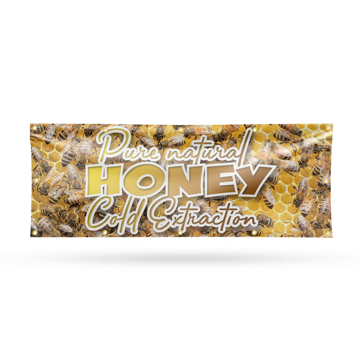 Pure Natural Honey Cold Extracted Banner