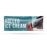 Rolled Ice Cream Banner