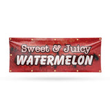 Sweet & Juicy Watermelon Banner