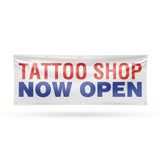 Tattoo Shop Now Open Banner