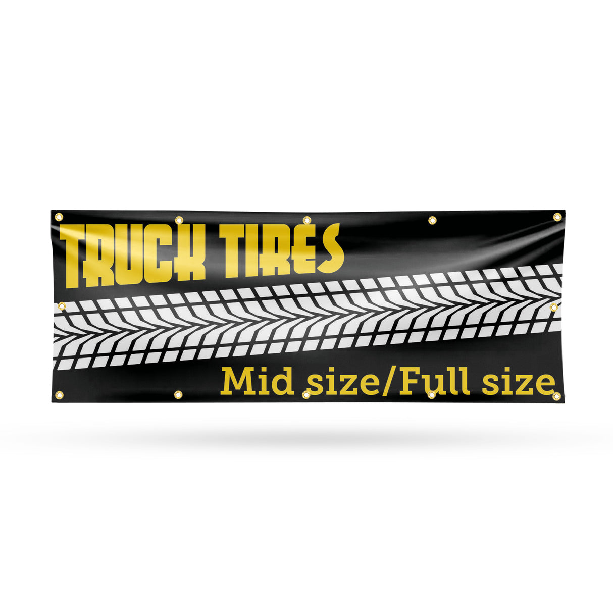 Truck Tires Mid Size Full Size Banner