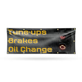 Tune Ups Brakes Oil Change Banner