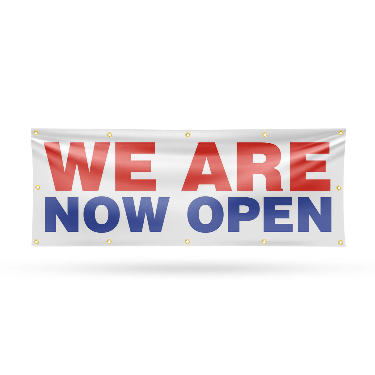 We Are Now Open Banner
