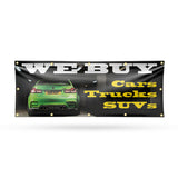 We Buy Cars Trucks & SUV Banner