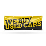 We Buy Used Cars Banner