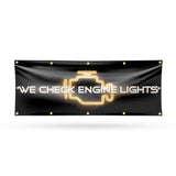 We Check Engine Lights Banner
