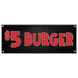 $5 Burger Banner