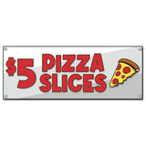 $5 Pizza Slice Banner