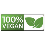 100% Vegan Banner