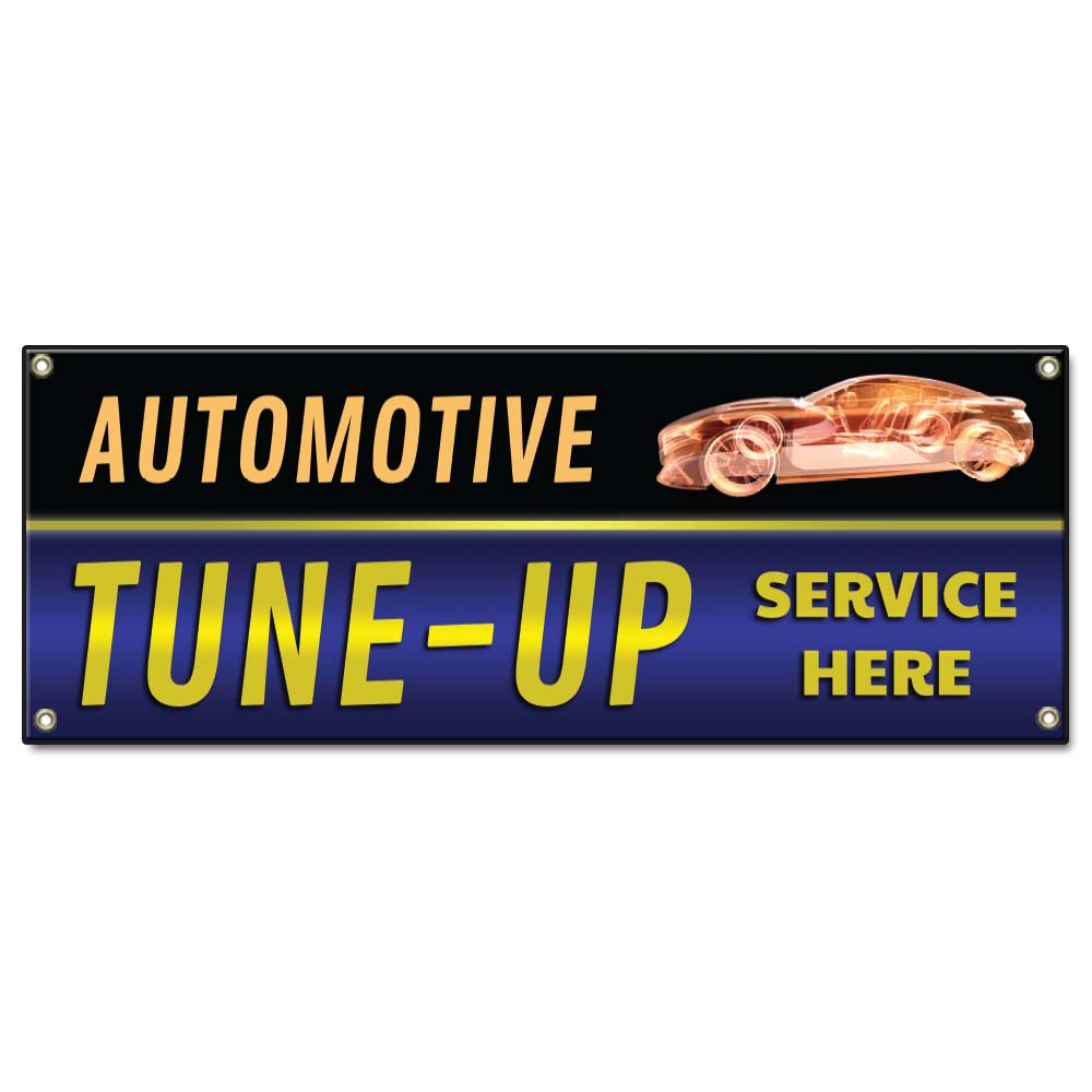 Automotive Tune-Up Service Banner
