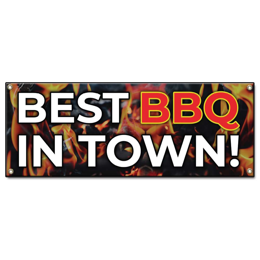 Best BBQ In Town Banner