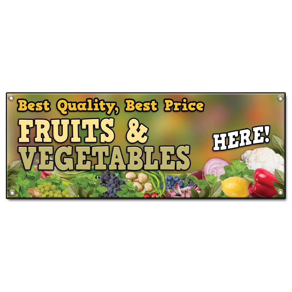 Best Quality Best Price Fruits & Vegetables Banner