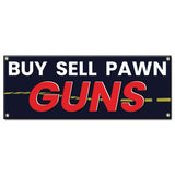 Buy Sell Pawn Guns Banner