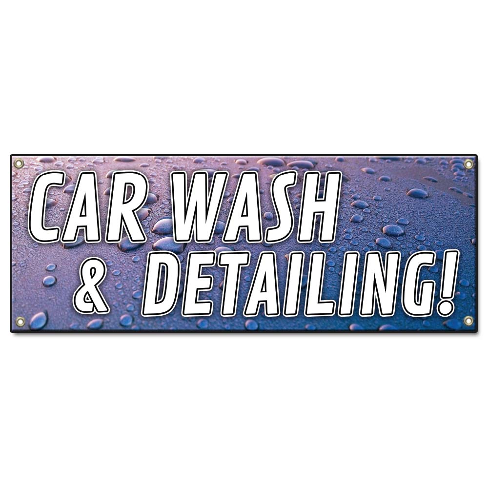 Car Wash & Detailing Banner