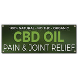 CBD Oil Pain & Joint Relief Banner