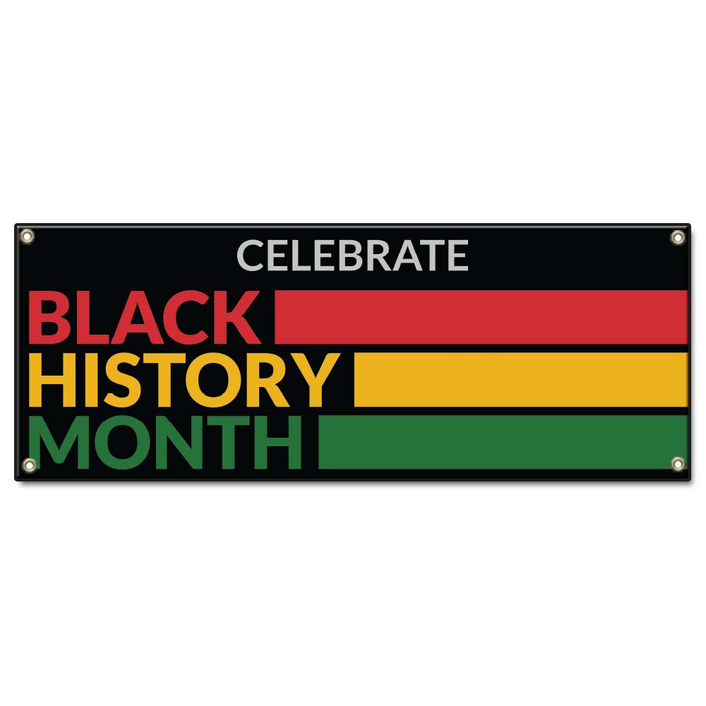 Celebrate Black History Month Banner