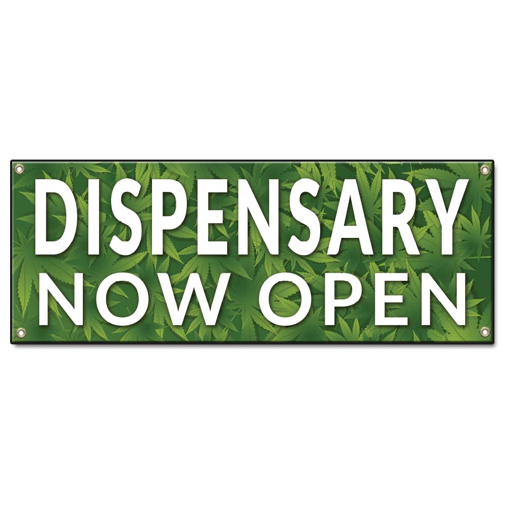 Dispensary Now Open Banner
