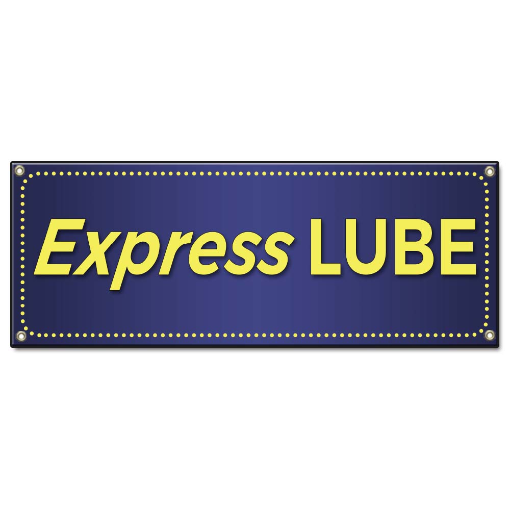Express Lube Banner