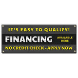 Financing Available Here No Credit Check Apply Now Banner