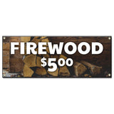 Firewood $5.00 Banner