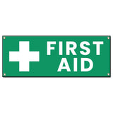 First Aid Cross Banner