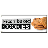 Fresh Baked Cookies Banner
