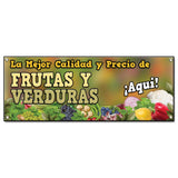 Frutas Y Verduras La Mejor Calidad Y Precio Banner