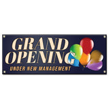 Grand Opening Under New Management Banner