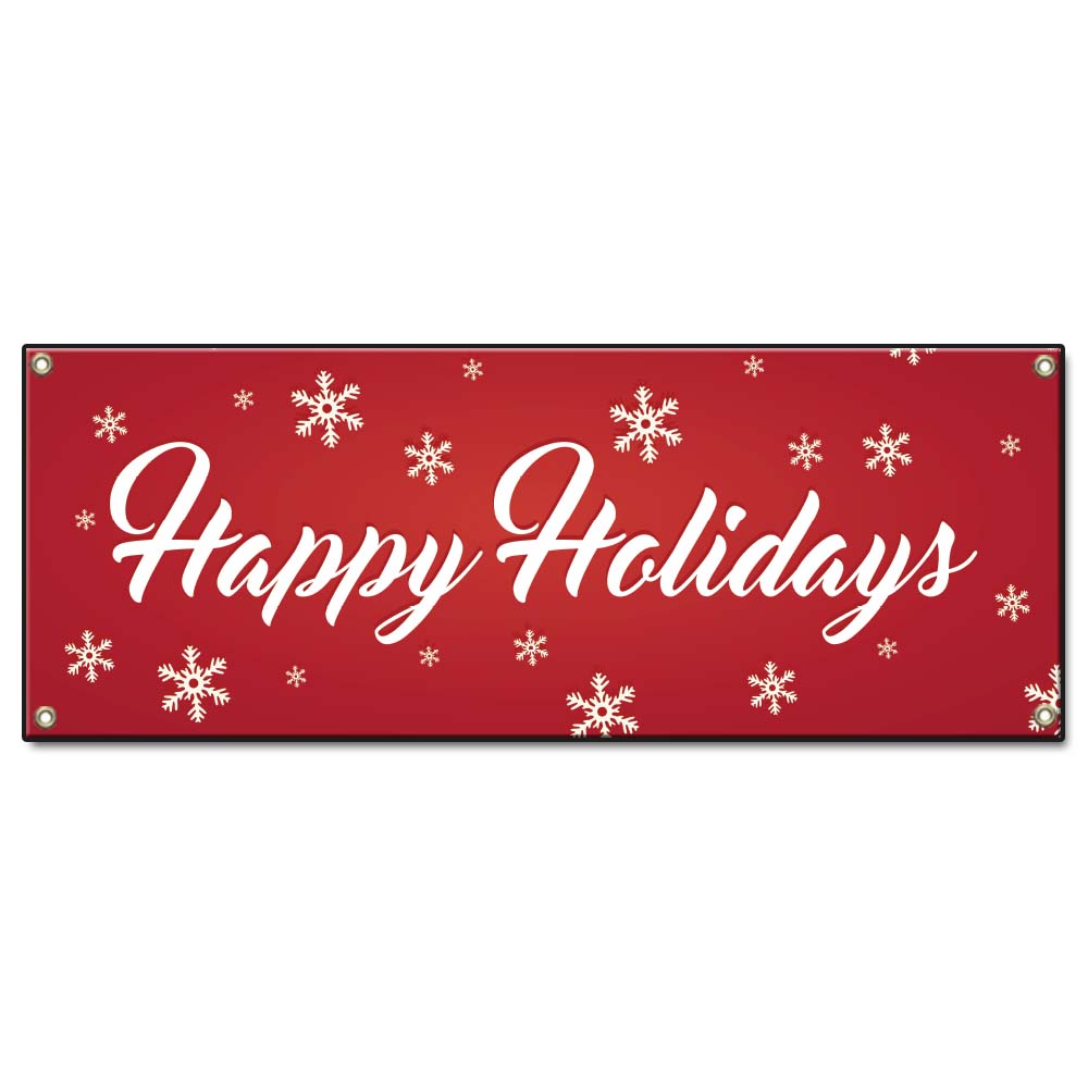 Happy Holidays Banner