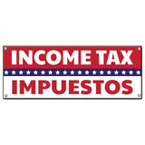 Income Tax Impuestos Banner