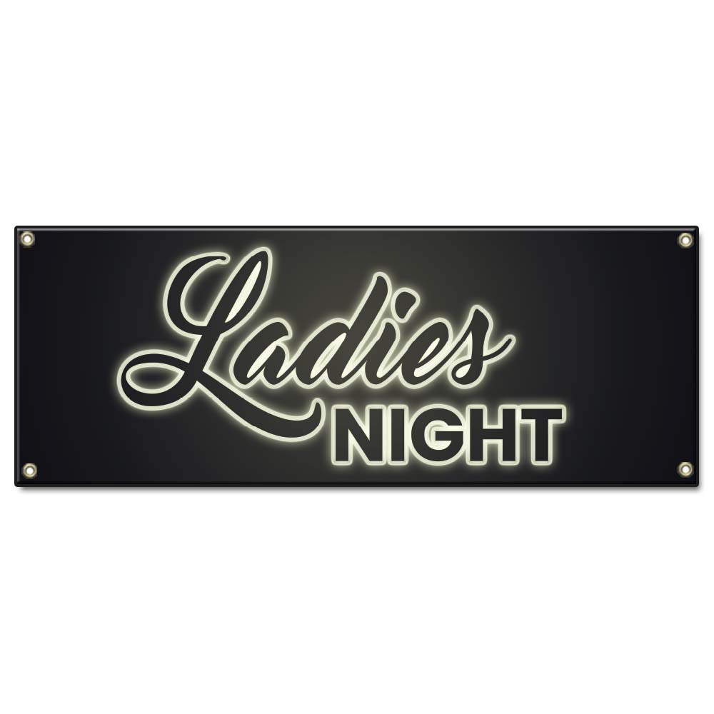 Ladies Night Banner