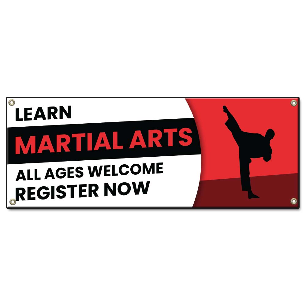 Learn Martial Arts All Ages Welcome Register Now Banner