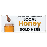 Local Honey Sold Here Banner