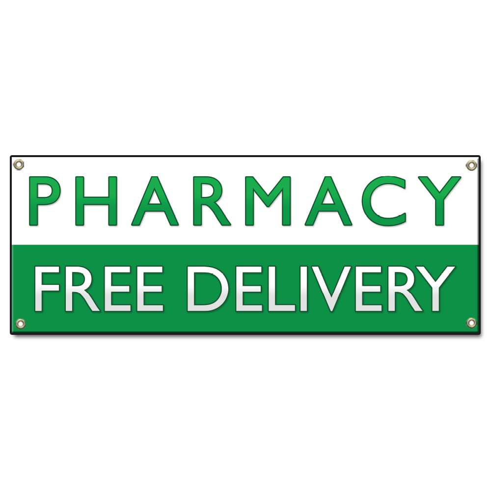 Pharmacy Free Delivery Banner