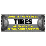 Quality New & Used Tires Alignments & Automotive Services Banner
