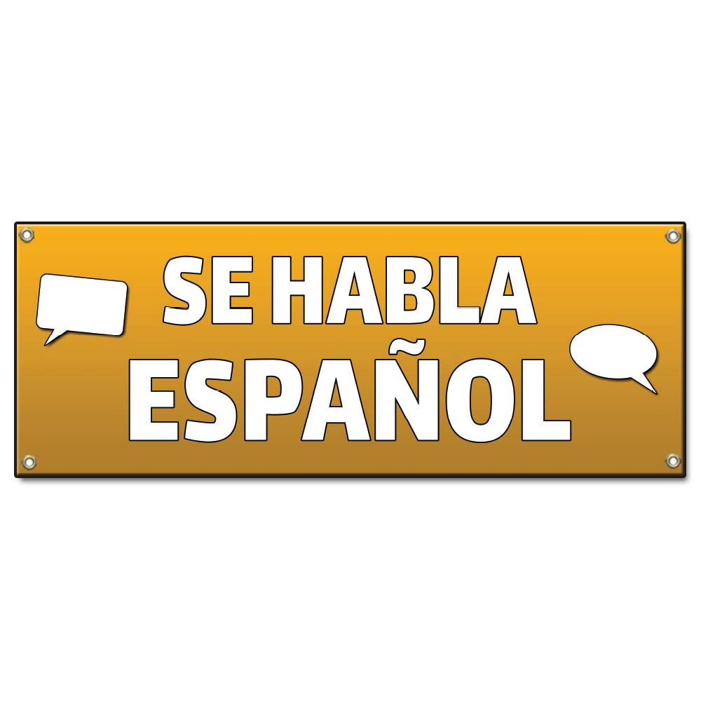 Se Habla Espanol Banner