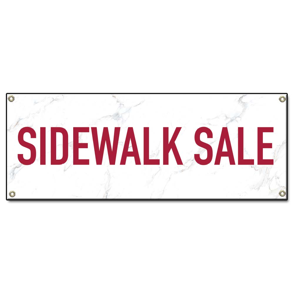 Sidewalk Sale Banner
