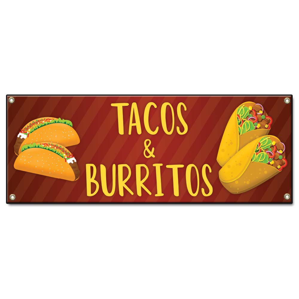 Tacos & Burritos Banner