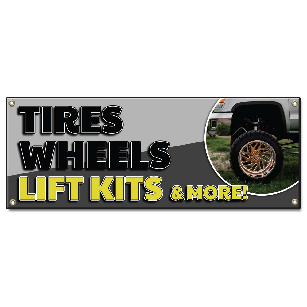 Tires Wheels Lift Kits & More Banner